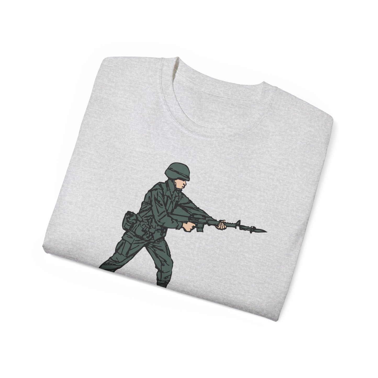 Unisex Ultra Cotton Tee - Bayonet Training-Modified Thrust X 300