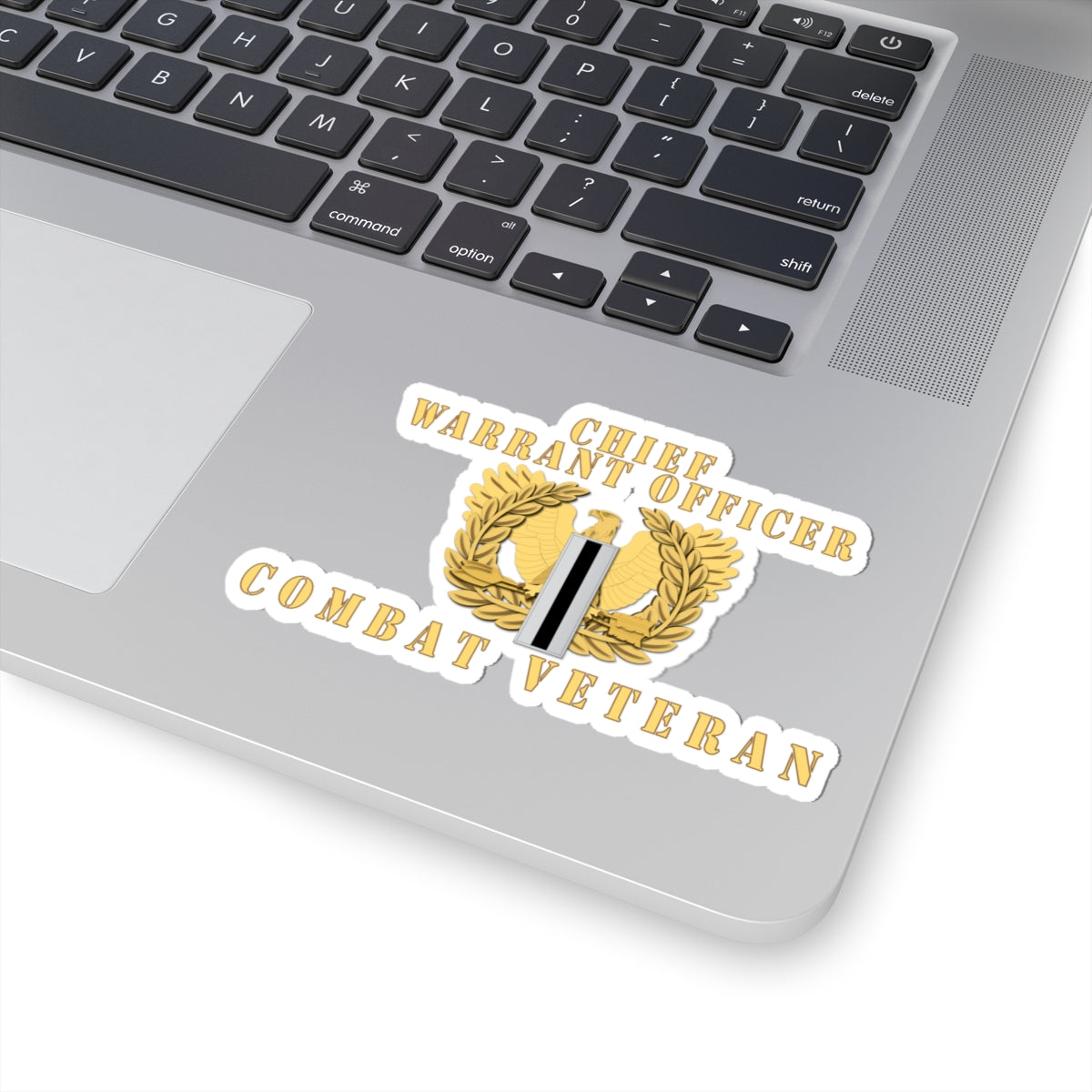 Kiss-Cut Stickers - Chief Warrant Officer 5 - CW5 - Combat Veteran