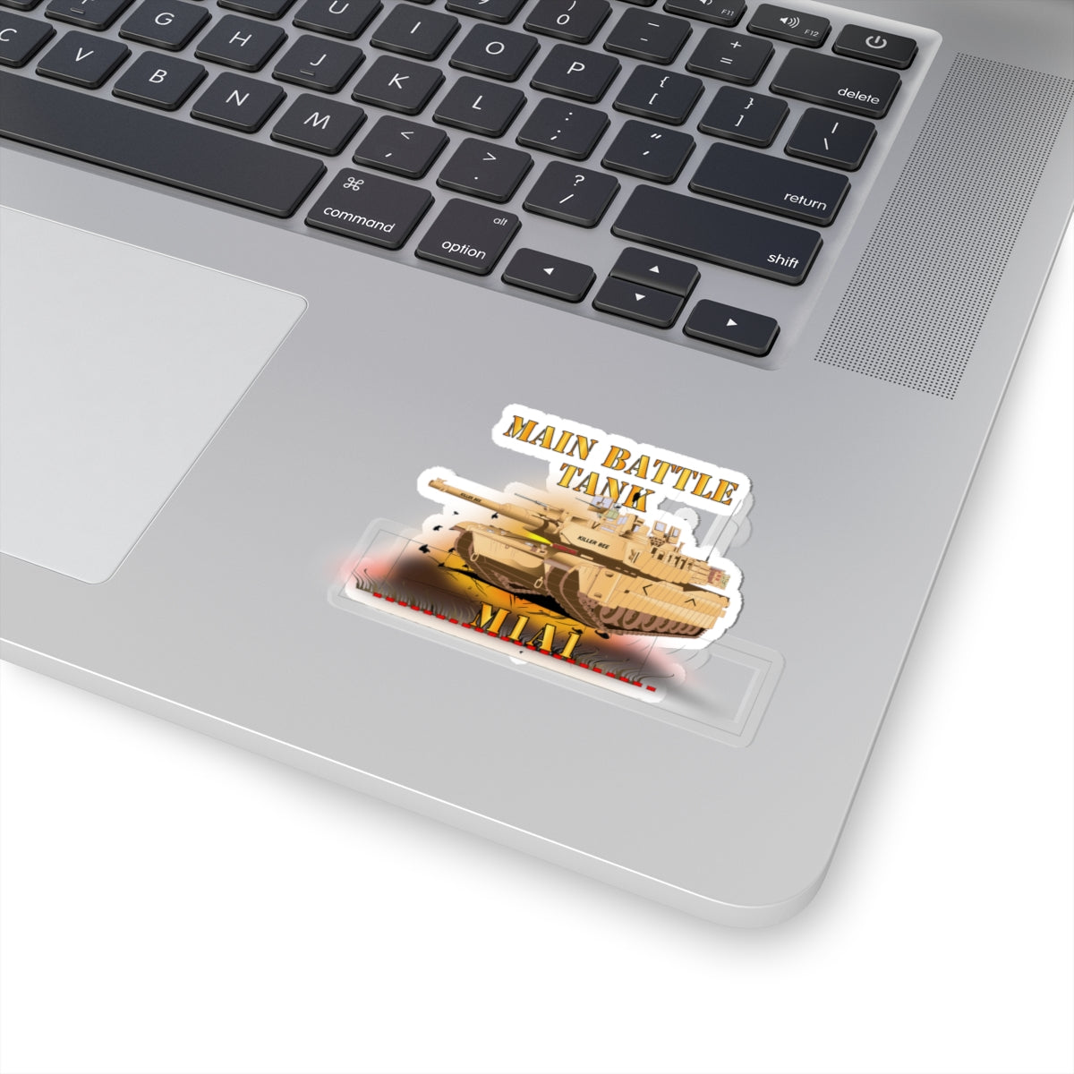 Kiss-Cut Stickers - Main Battle Tank - M1A1 X 300