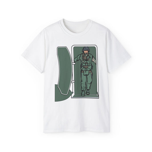Unisex Ultra Cotton Tee - Airborne - JM Door Check X 300