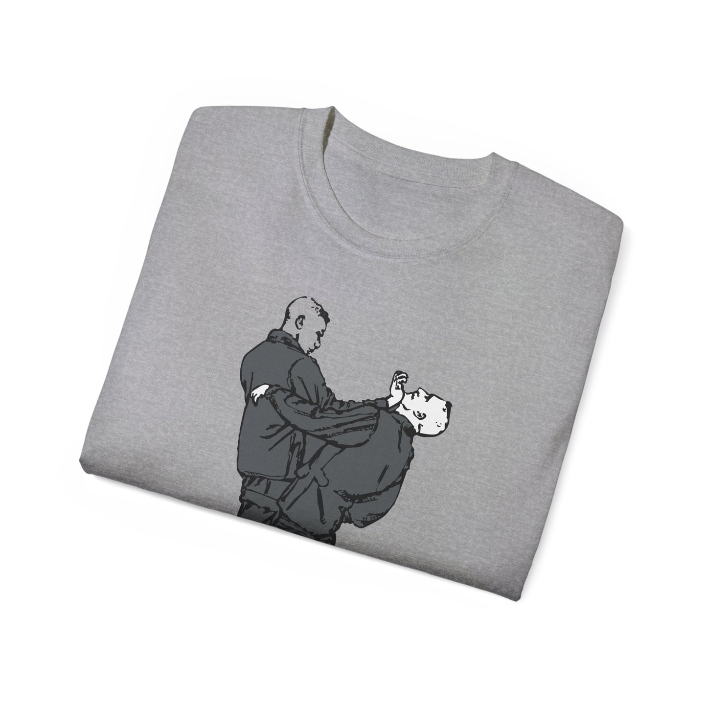 Unisex Ultra Cotton Tee - Palm-Heel Strike to Chin X 300