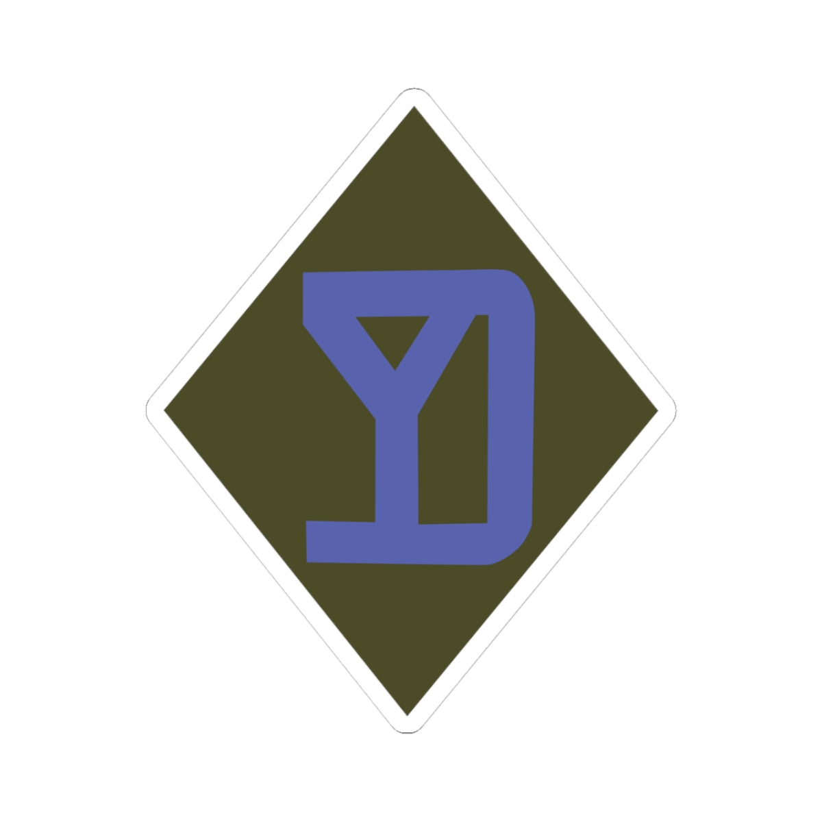 Kiss-Cut Stickers - SSI - 26th Infantry Division X 300