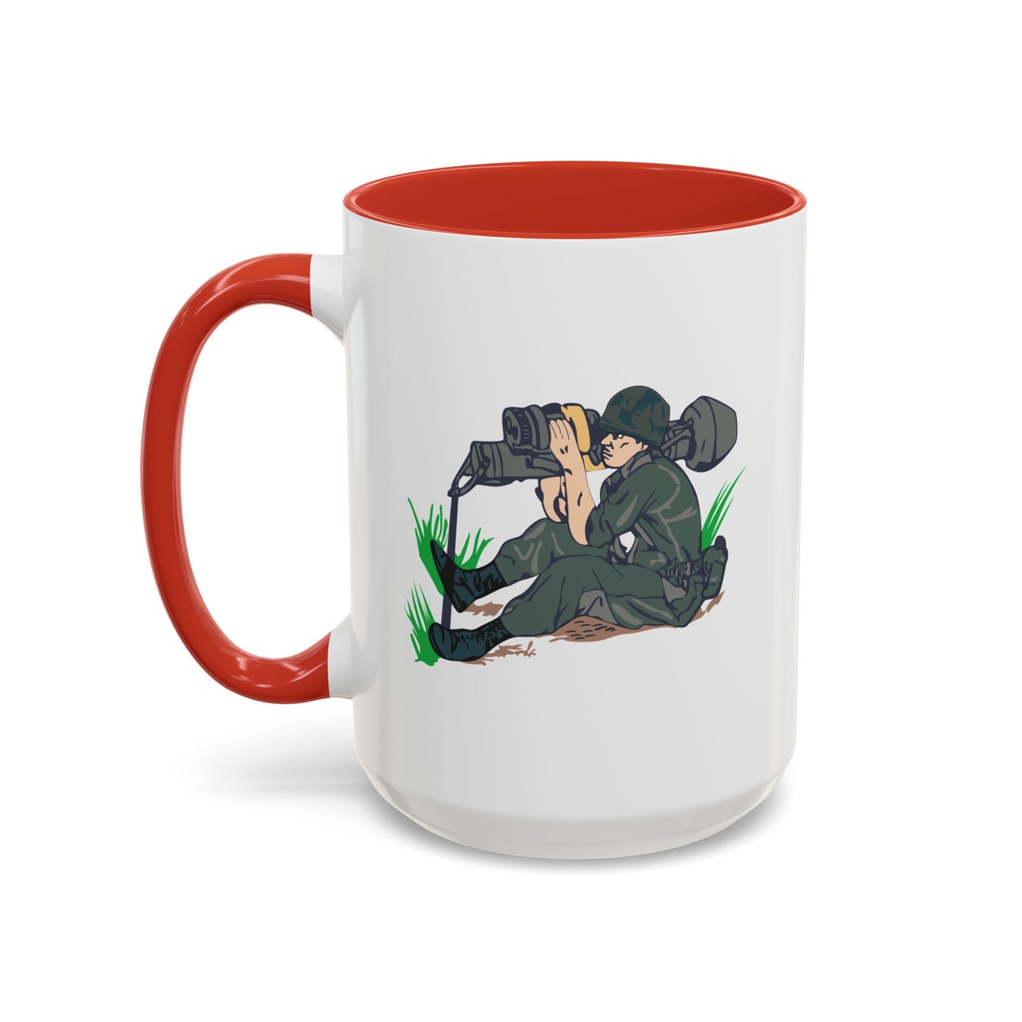 Accent Coffee Mug (11oz & 15oz) - Anti Armor M47 Dragon X 300