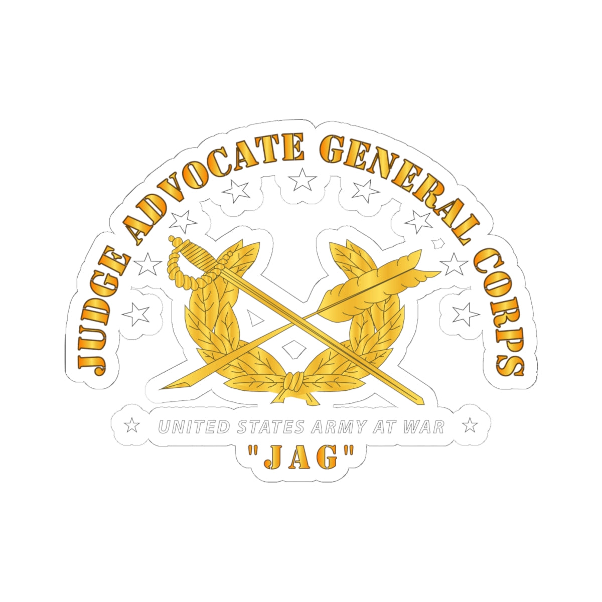 Kiss-Cut Stickers - JAG Branch