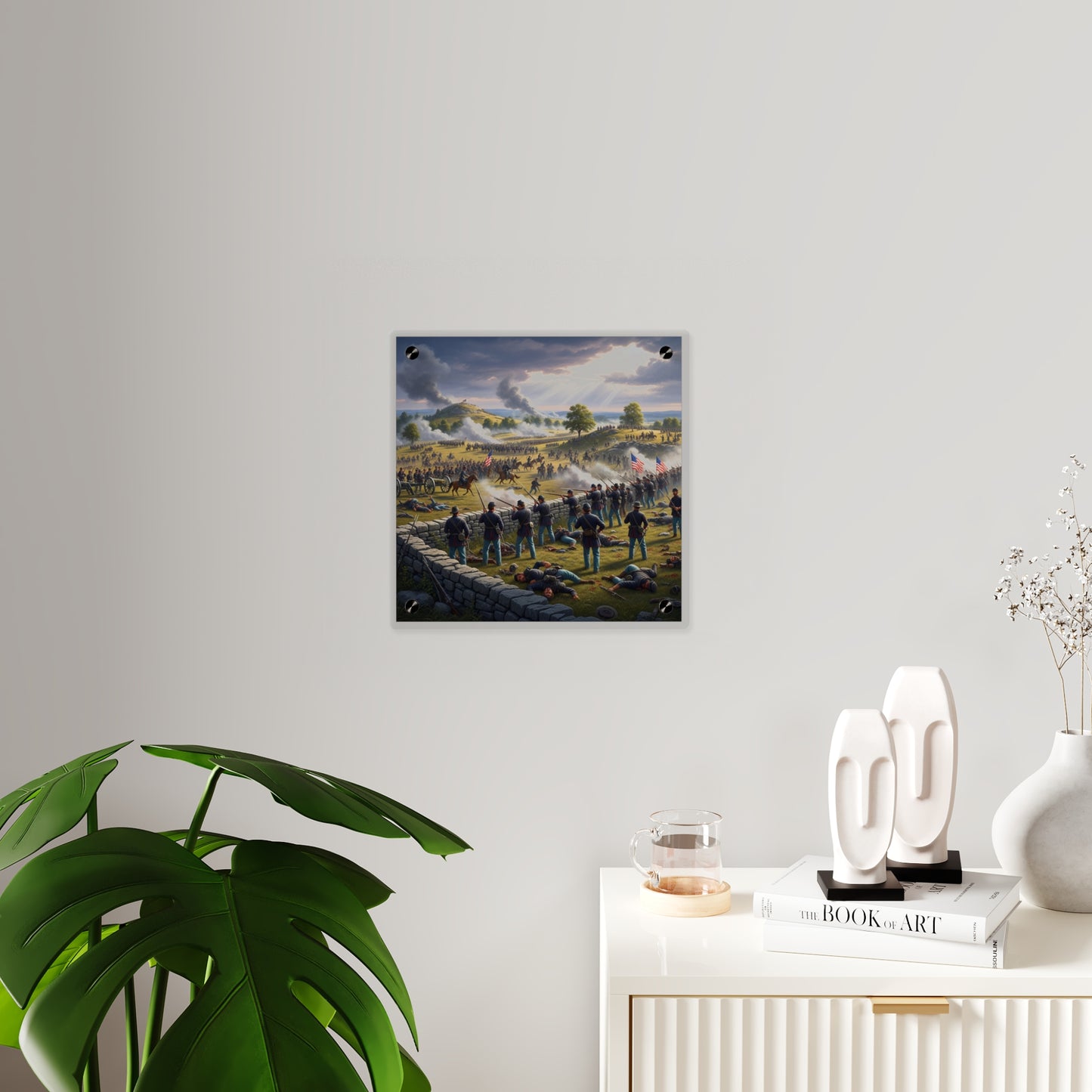 Acrylic Wall Art Panel - Battle of Gettysburg