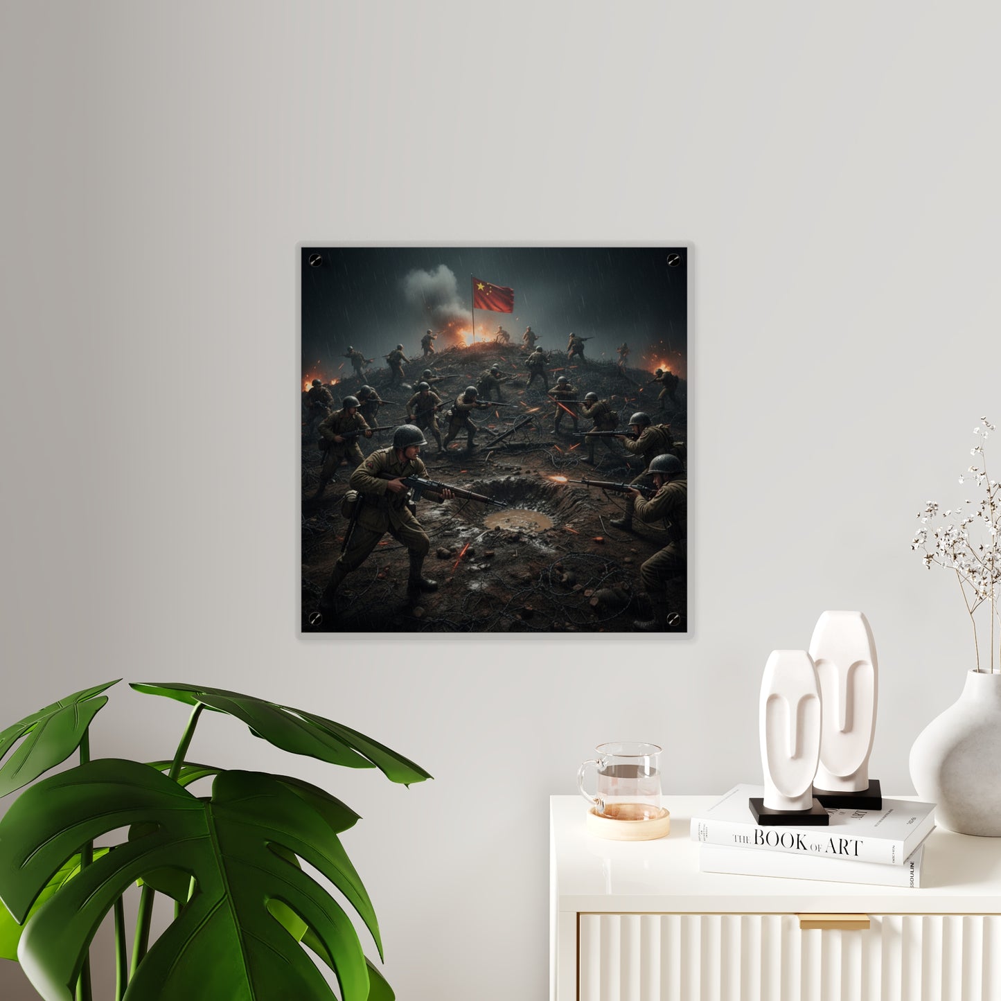 Acrylic Wall Art Panel - PorkChop Hill - Korean War