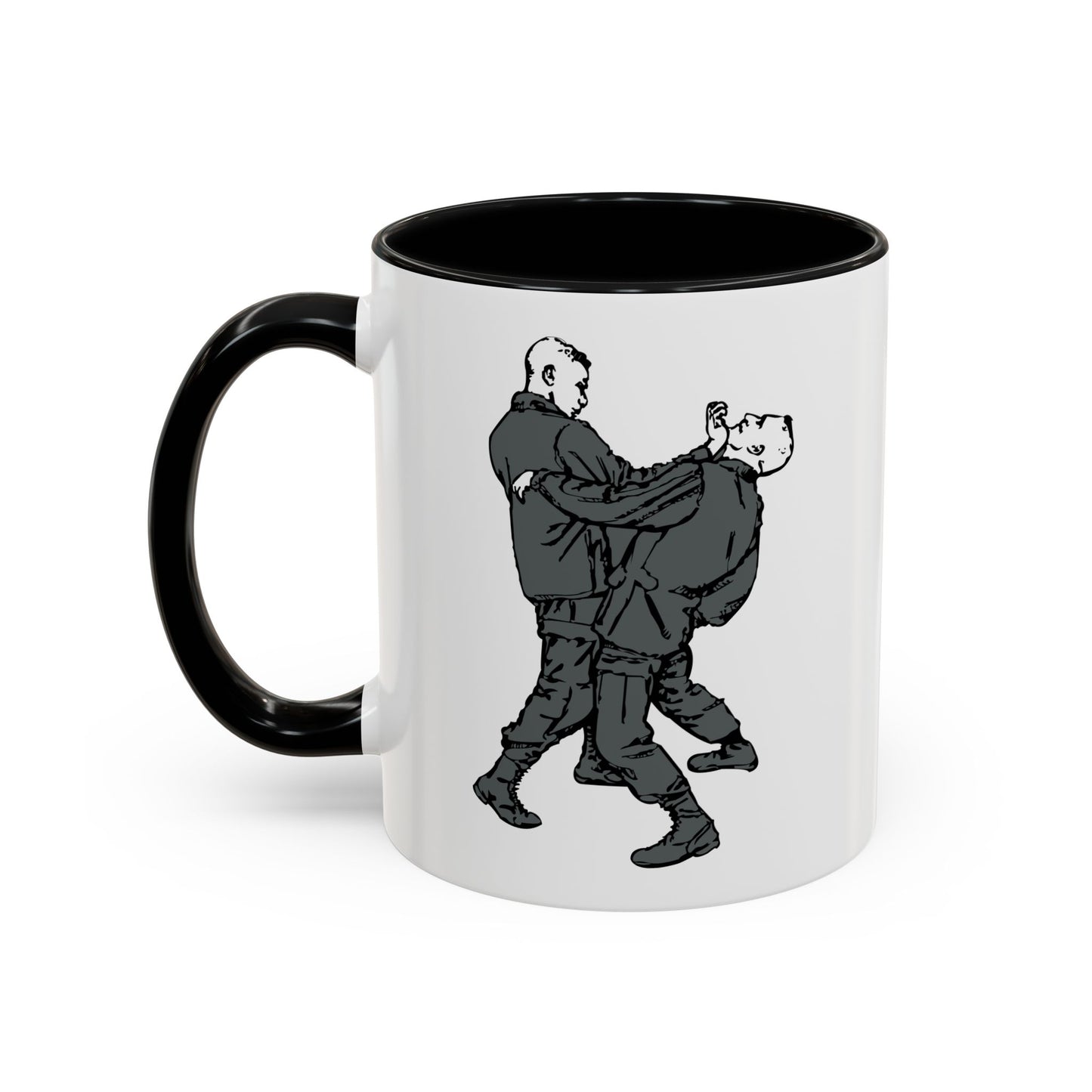 Accent Coffee Mug (11oz & 15oz) - Palm-Heel Strike to Chin X 300