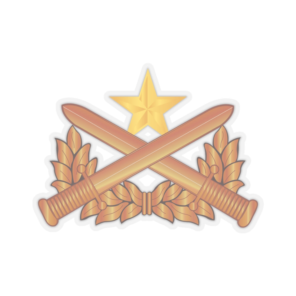 Kiss-Cut Stickers - Vietnam - Vietnam Ranger Qualification Badge X 300