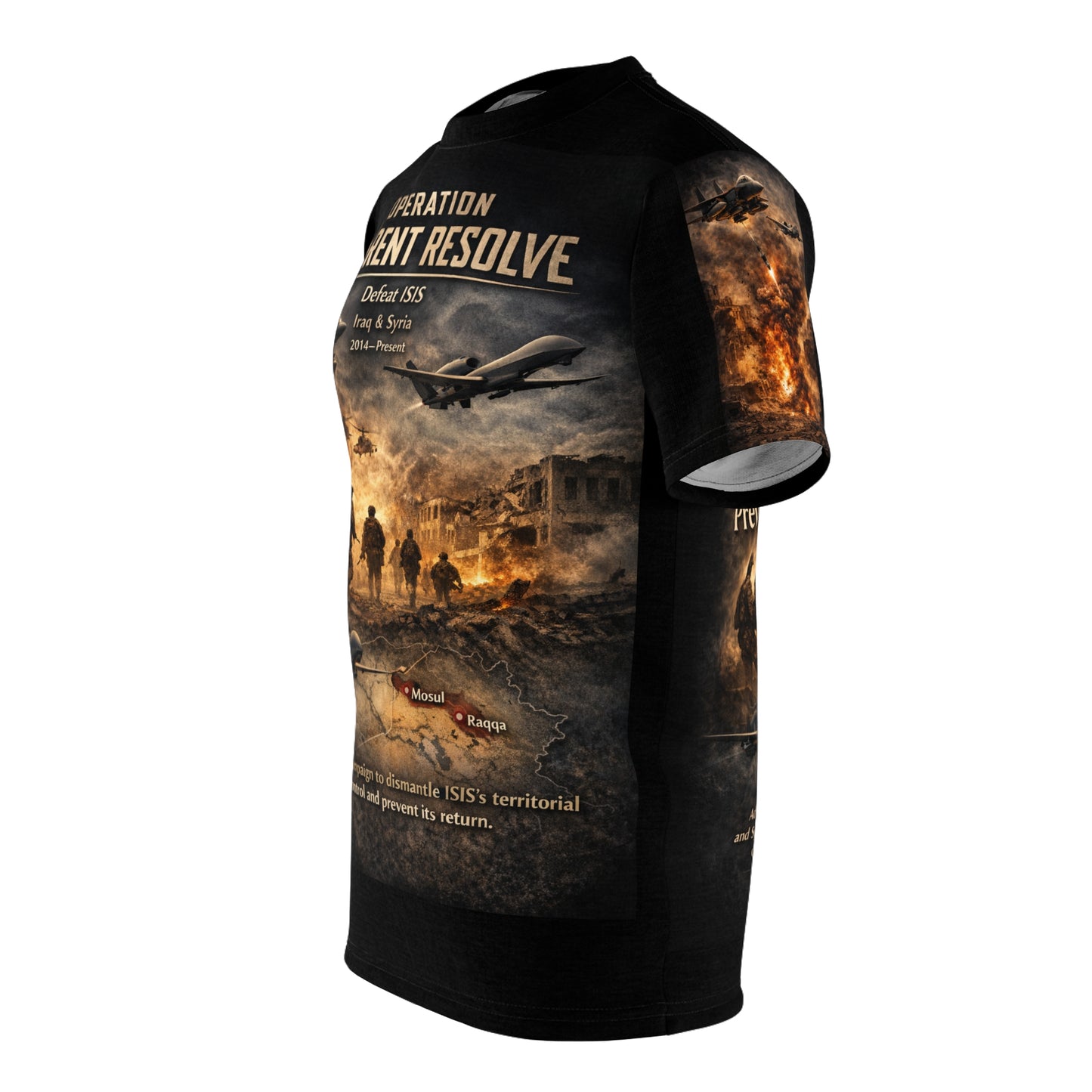 Operation Inherent Resolve Tribute Tee — War Against ISIS Memorial T-Shirt