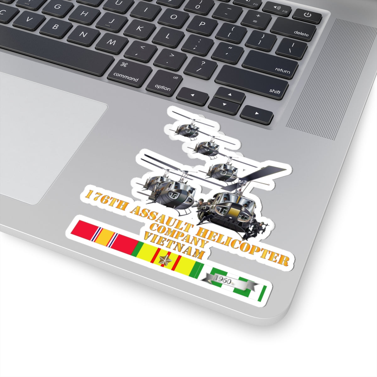 Kiss-Cut Stickers - 176th Assault Helicopter Co w SVC