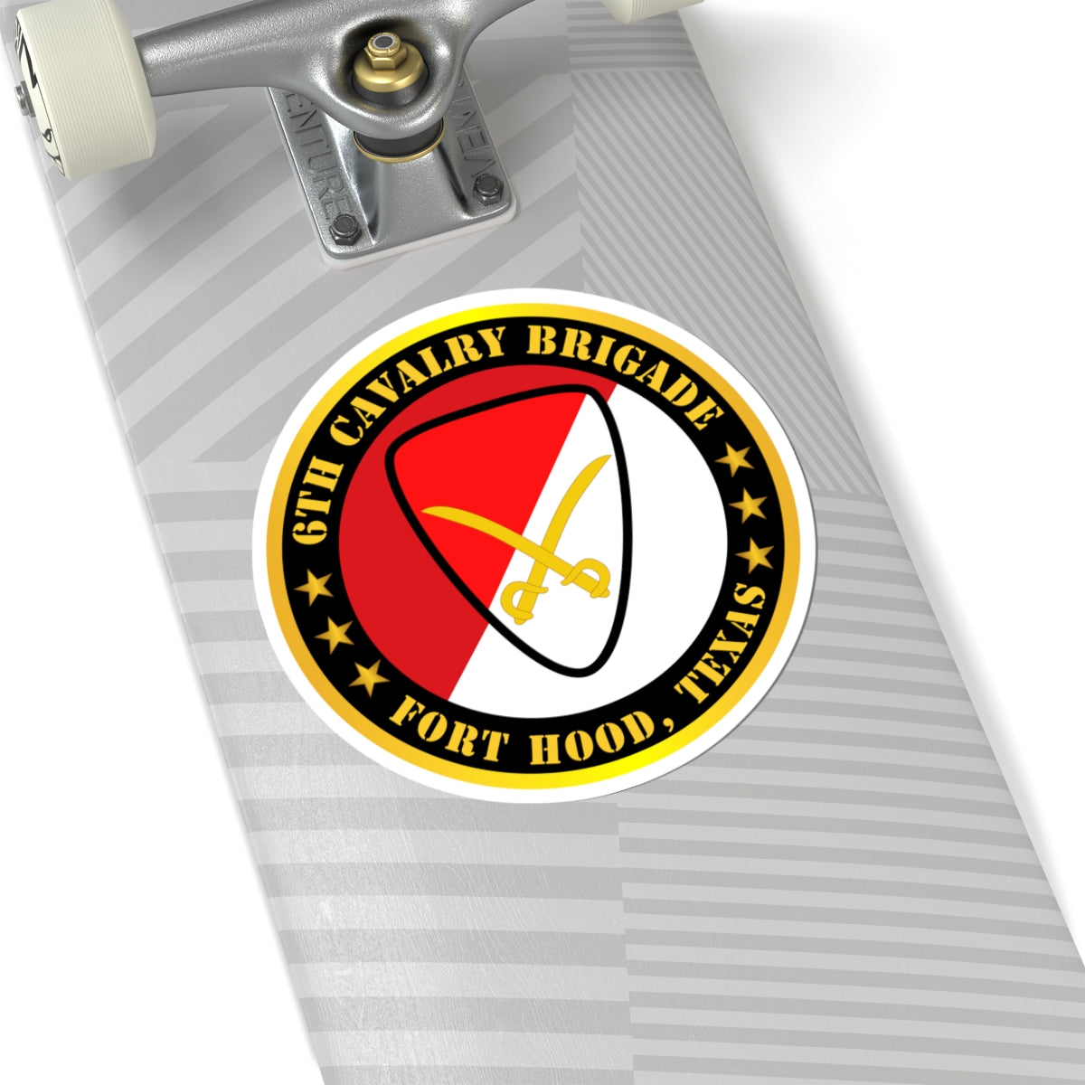 Kiss-Cut Stickers - 6th Cavalry Brigade Fort Hood, Texas