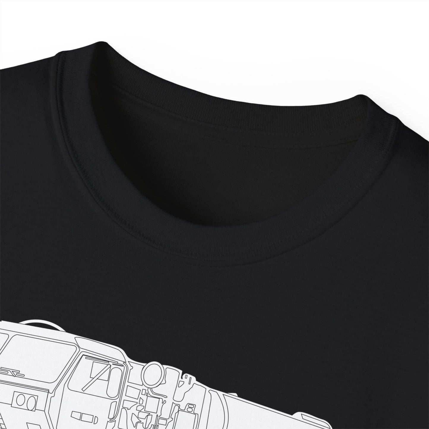 Unisex Ultra Cotton Tee - Vehicle - Fuel Truck - Front Left Oblique X 300