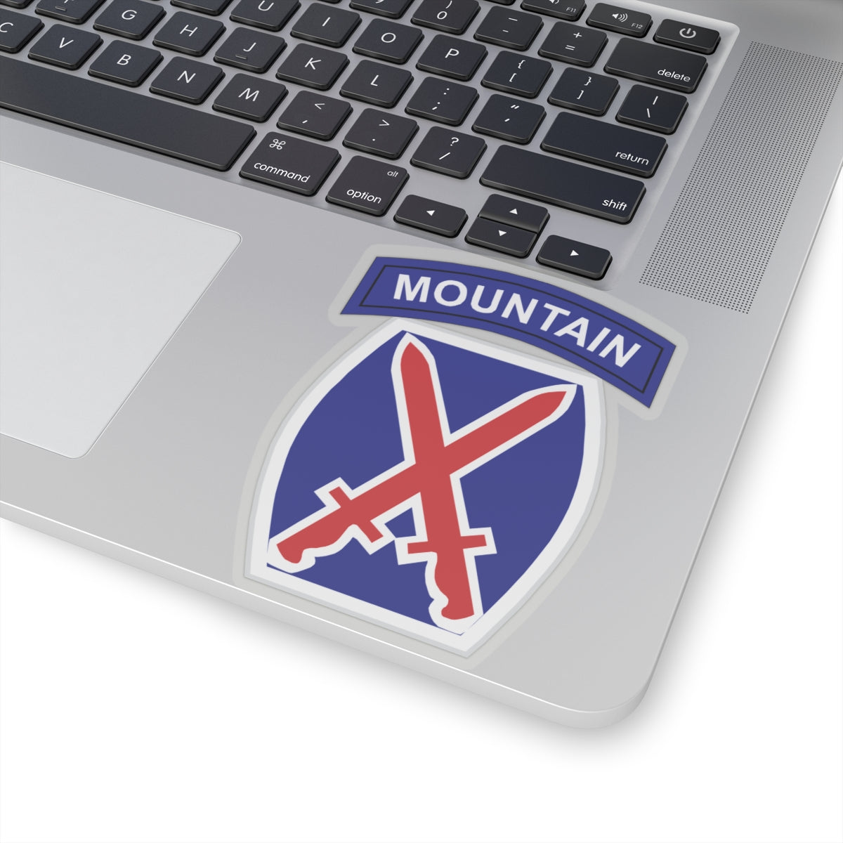 Kiss-Cut Stickers - 10th Mountain Division wo Txt
