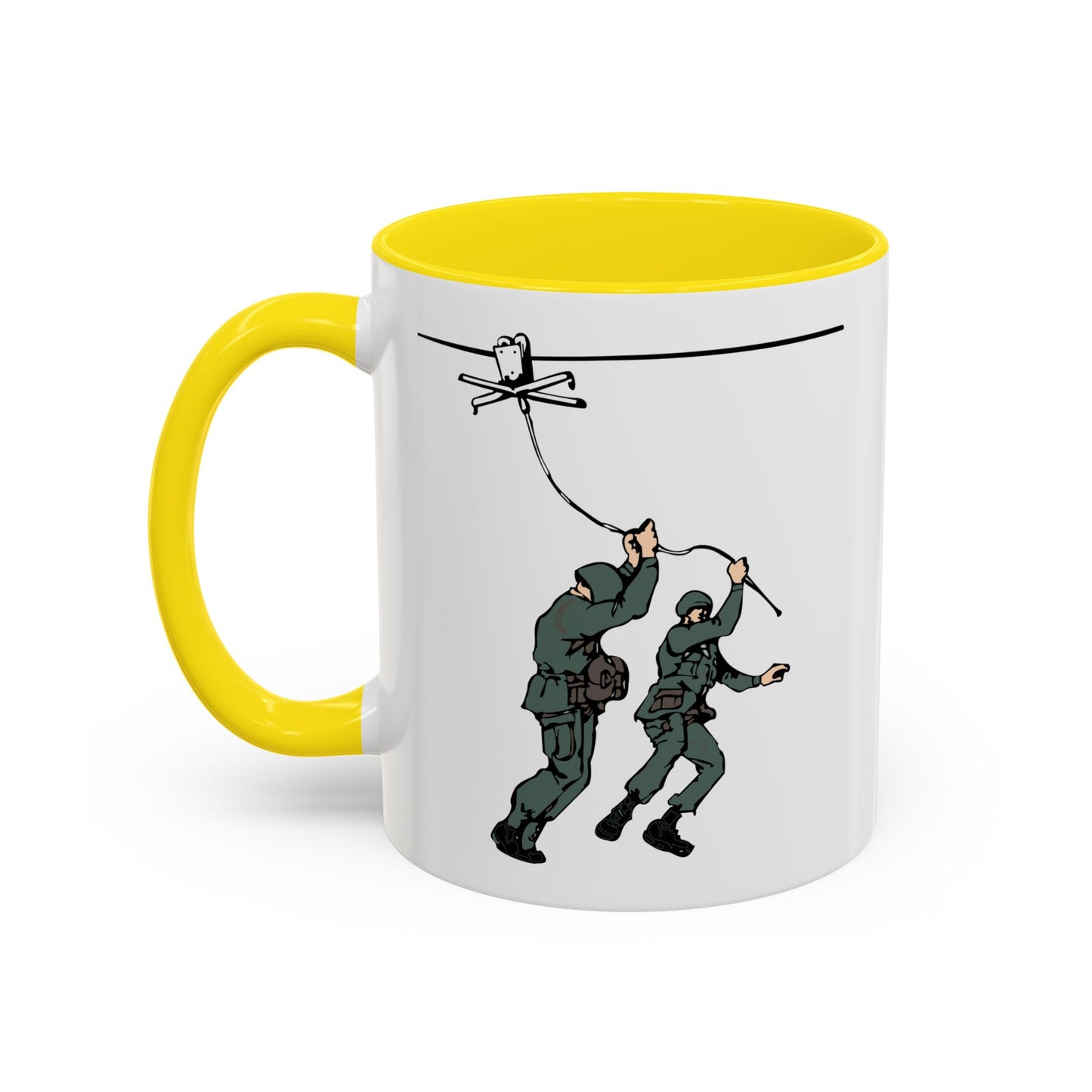 Accent Coffee Mug (11oz & 15oz) - Airborne - Lateral Drift Trainer X 300
