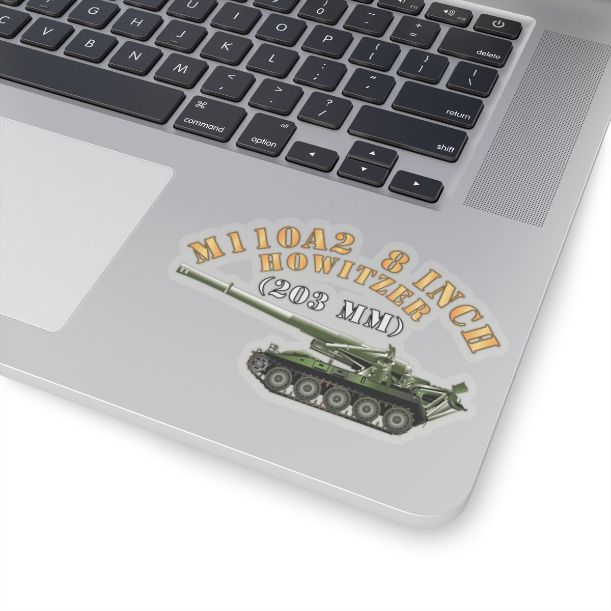 Kiss-Cut Stickers - M110A2 - 8 Inch 203mm Howitzer X 300