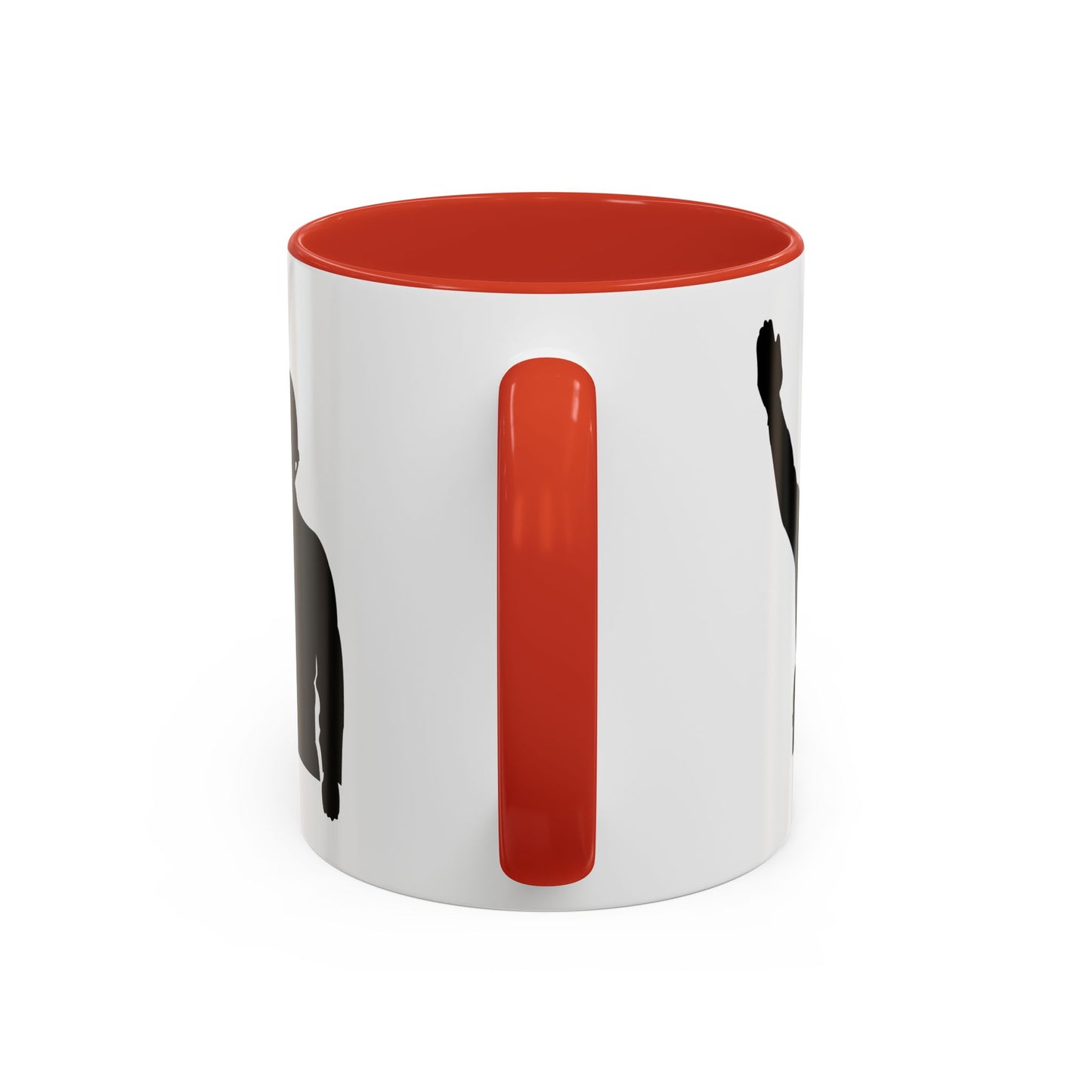 Accent Coffee Mug (11oz & 15oz) - Army - Soldier - Halt - Silhouette X 300