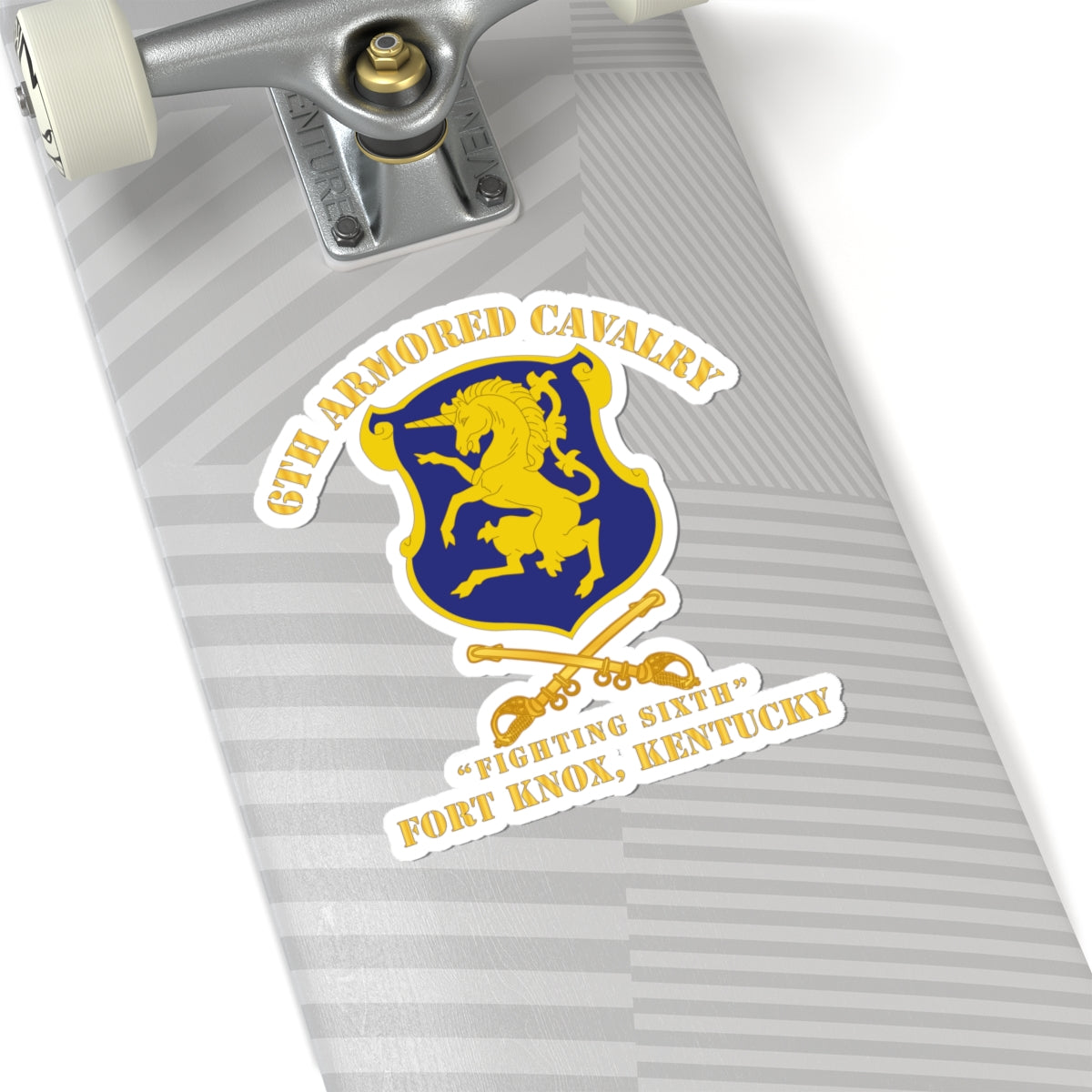 Kiss-Cut Stickers - 6th ACR w Cav Br Ft Knox Kentucky