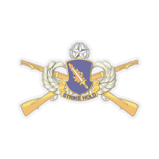 Kiss-Cut Stickers - Airborne Badge - 504th Infantry Regiment w Br - Mstr - No Tx X 300