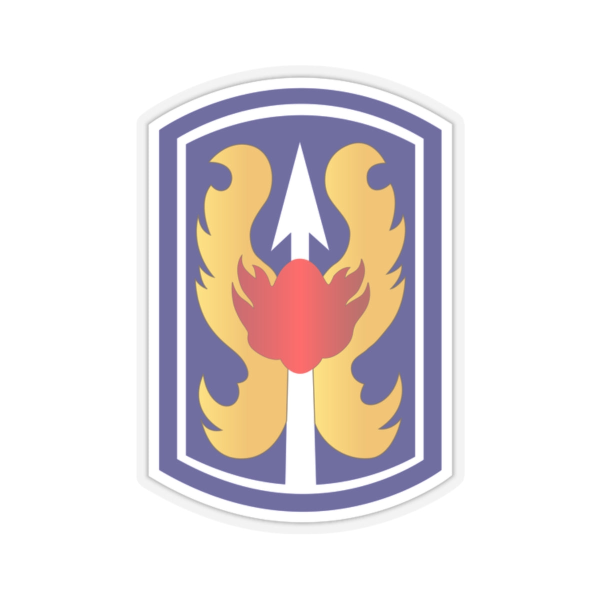 Kiss-Cut Stickers - SSI - Vietnam - 199th Infantry Brigade wo Txt