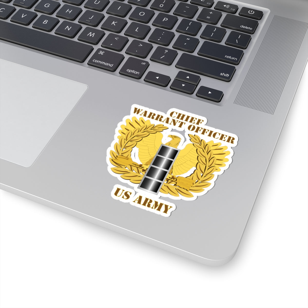 Kiss-Cut Stickers - Emblem - Warrant Officer - CW4 wo DS
