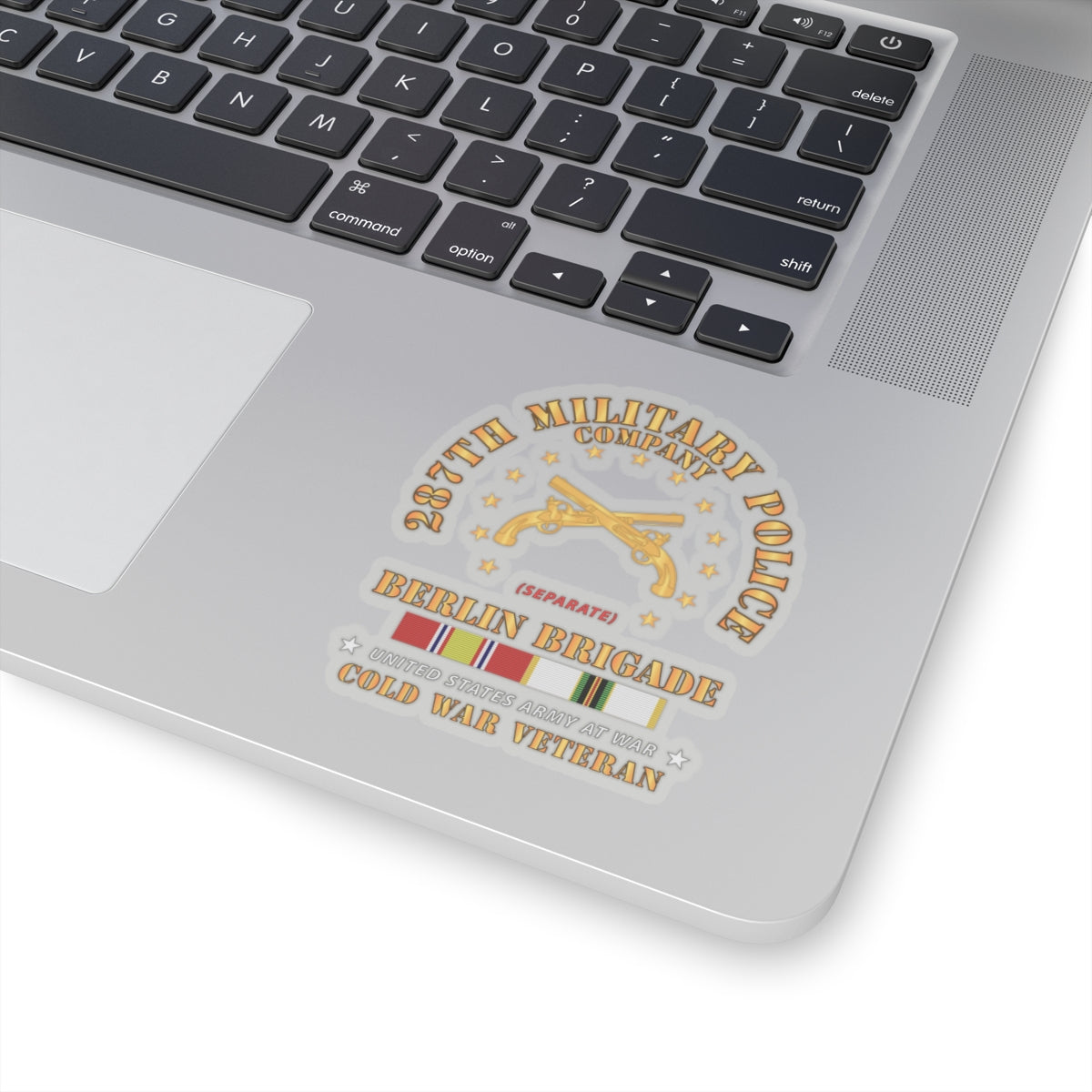 Kiss-Cut Stickers - 287th Military Police Company - Berlin Bde w COLD SVC