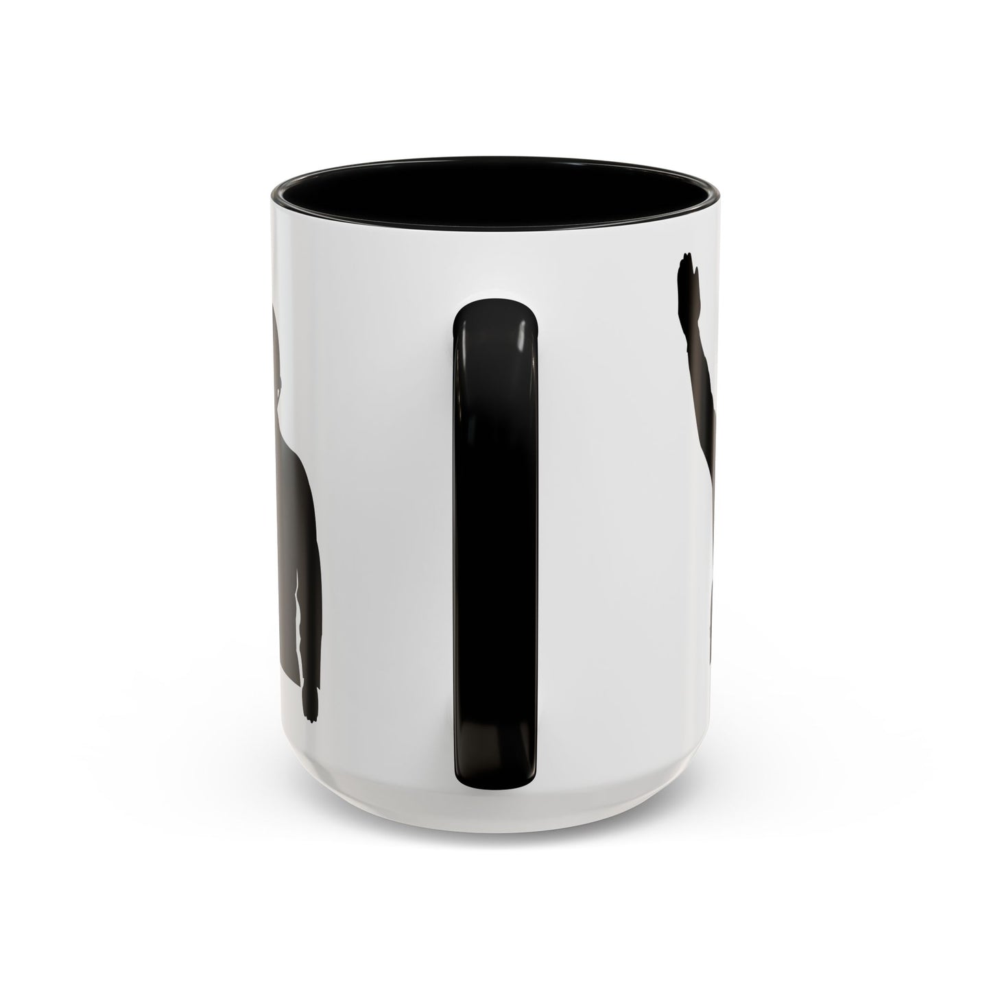 Accent Coffee Mug (11oz & 15oz) - Army - Soldier - Halt - Silhouette X 300