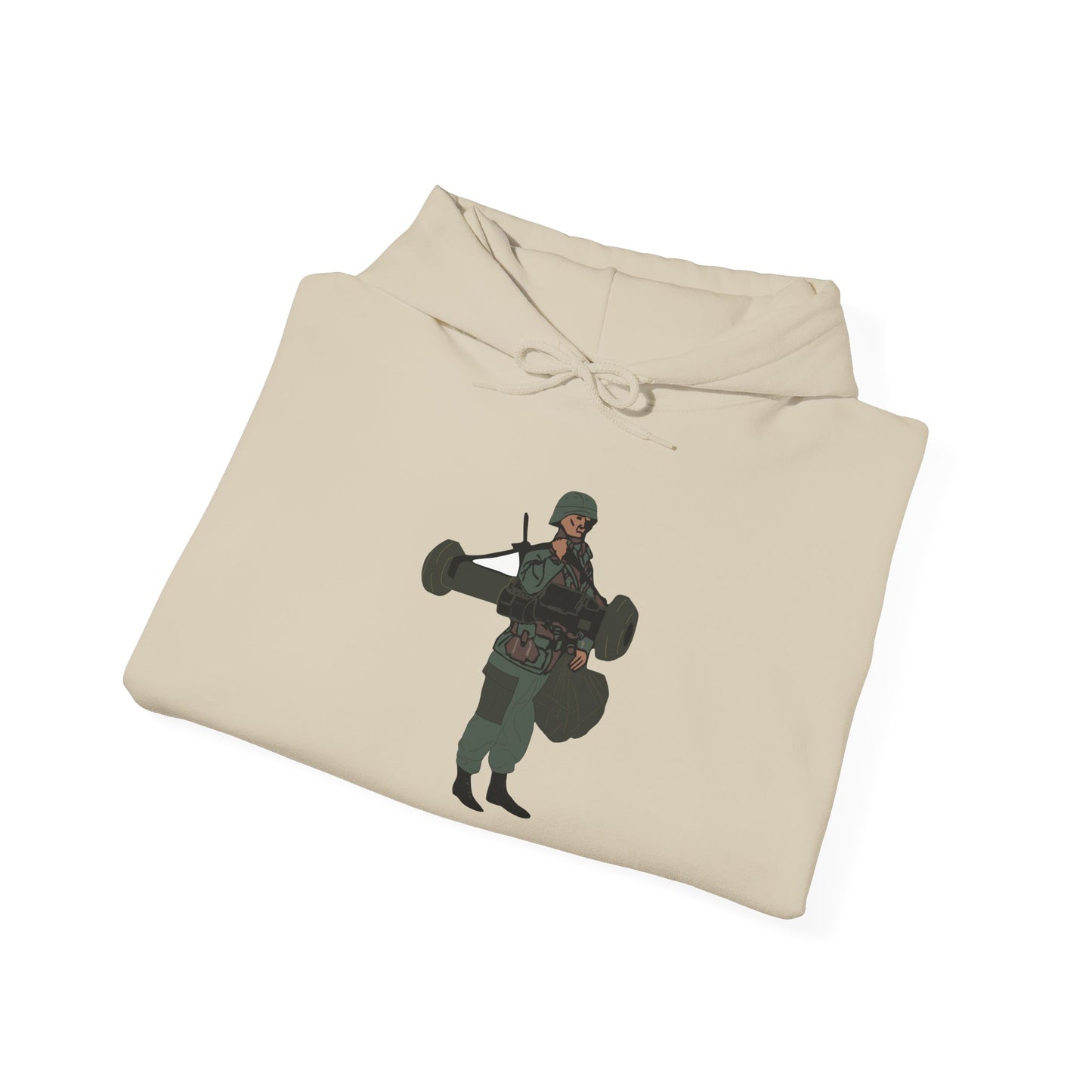 Unisex Heavy Blend Hooded Sweatshirt - Ant Armor Javelin Move X 300