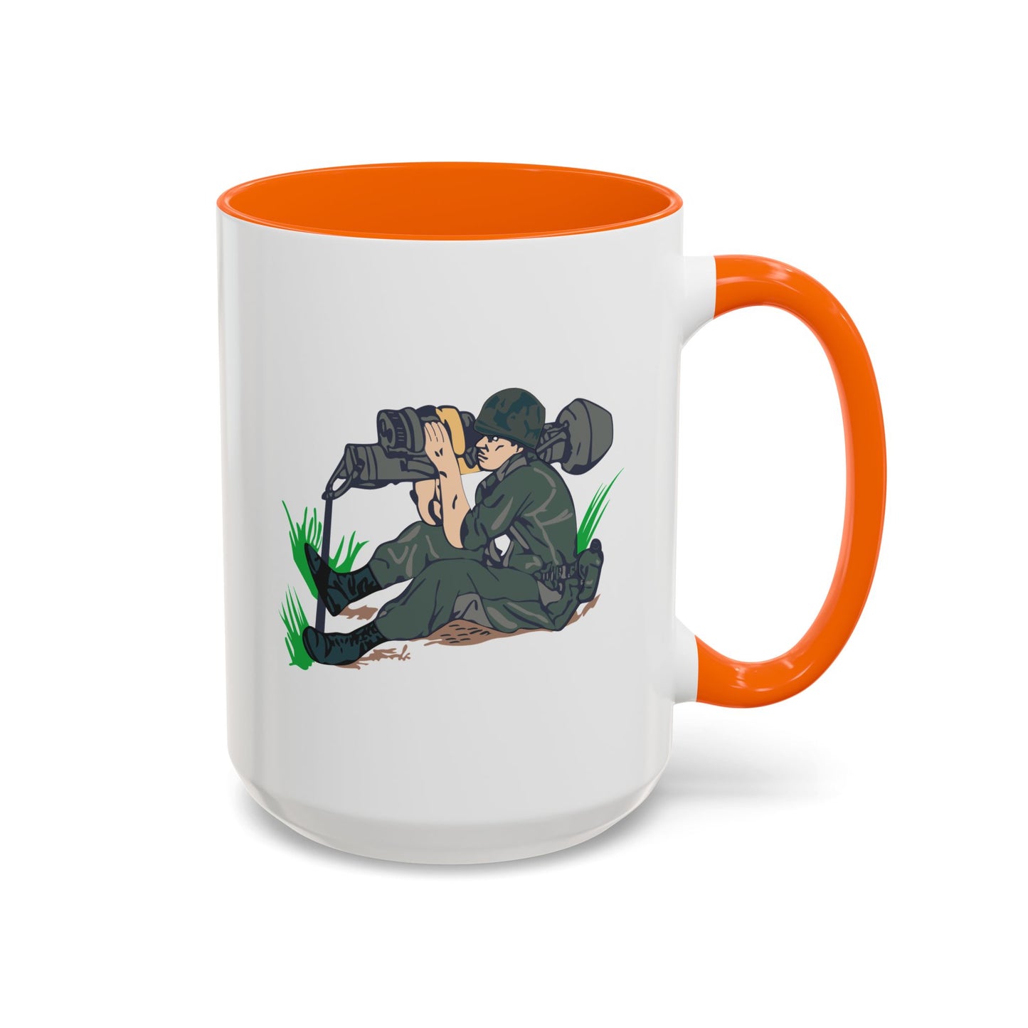 Accent Coffee Mug (11oz & 15oz) - Anti Armor M47 Dragon X 300