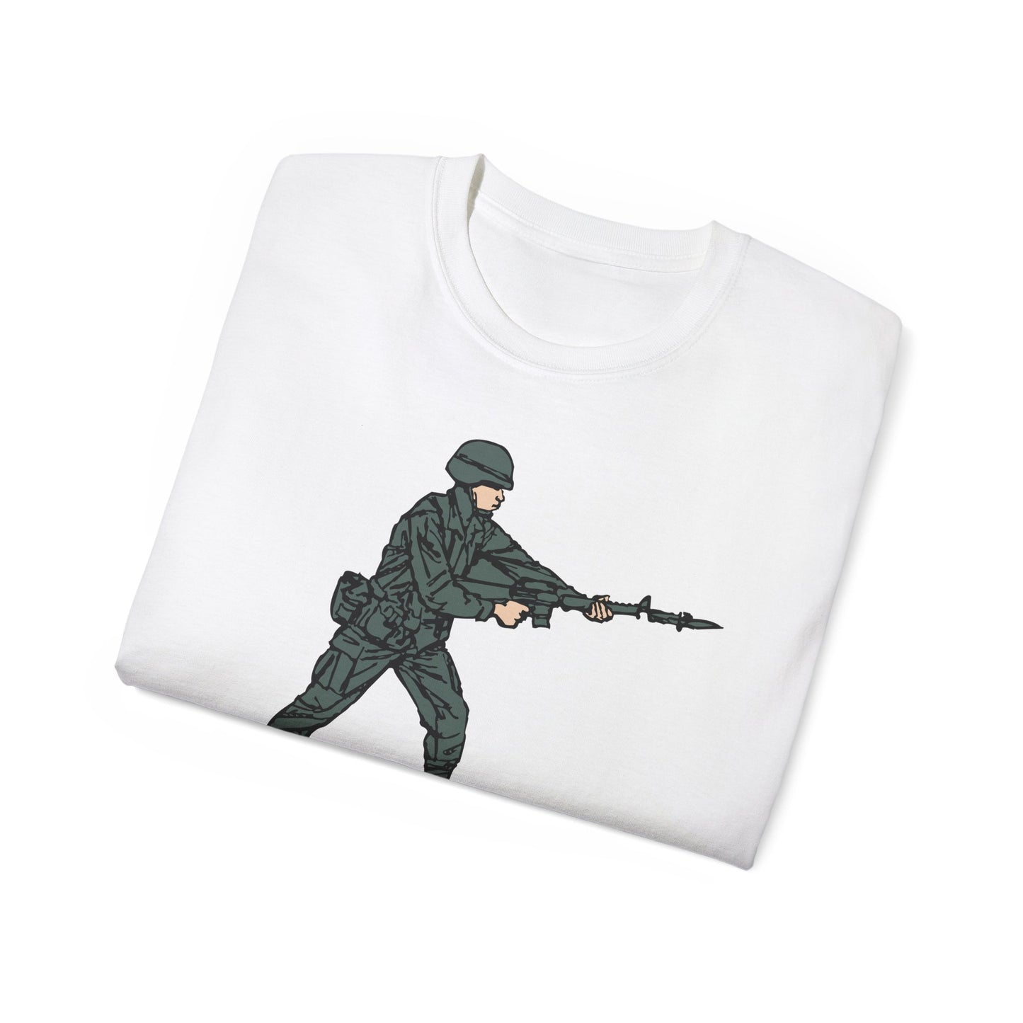 Unisex Ultra Cotton Tee - Bayonet Training-Modified Thrust X 300