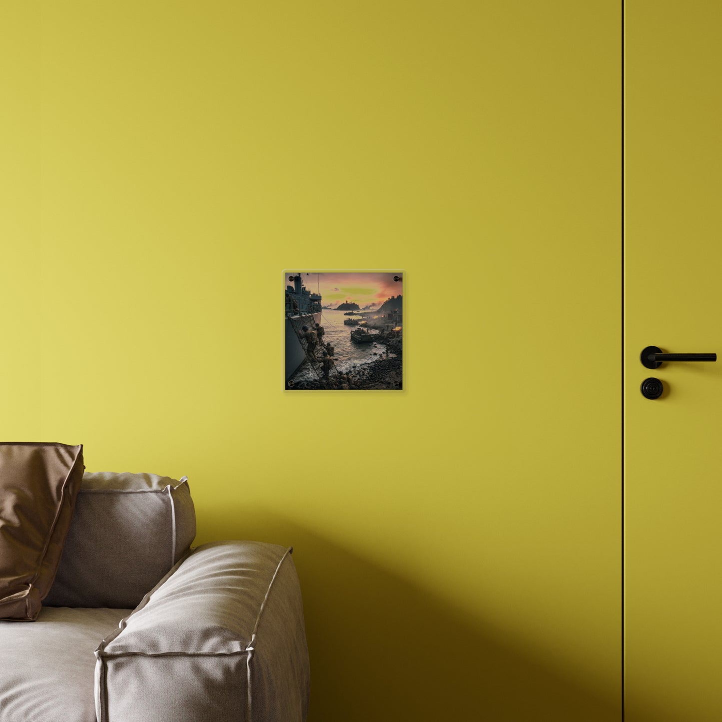 Acrylic Wall Art Panel - Inchon Landing - Korean War