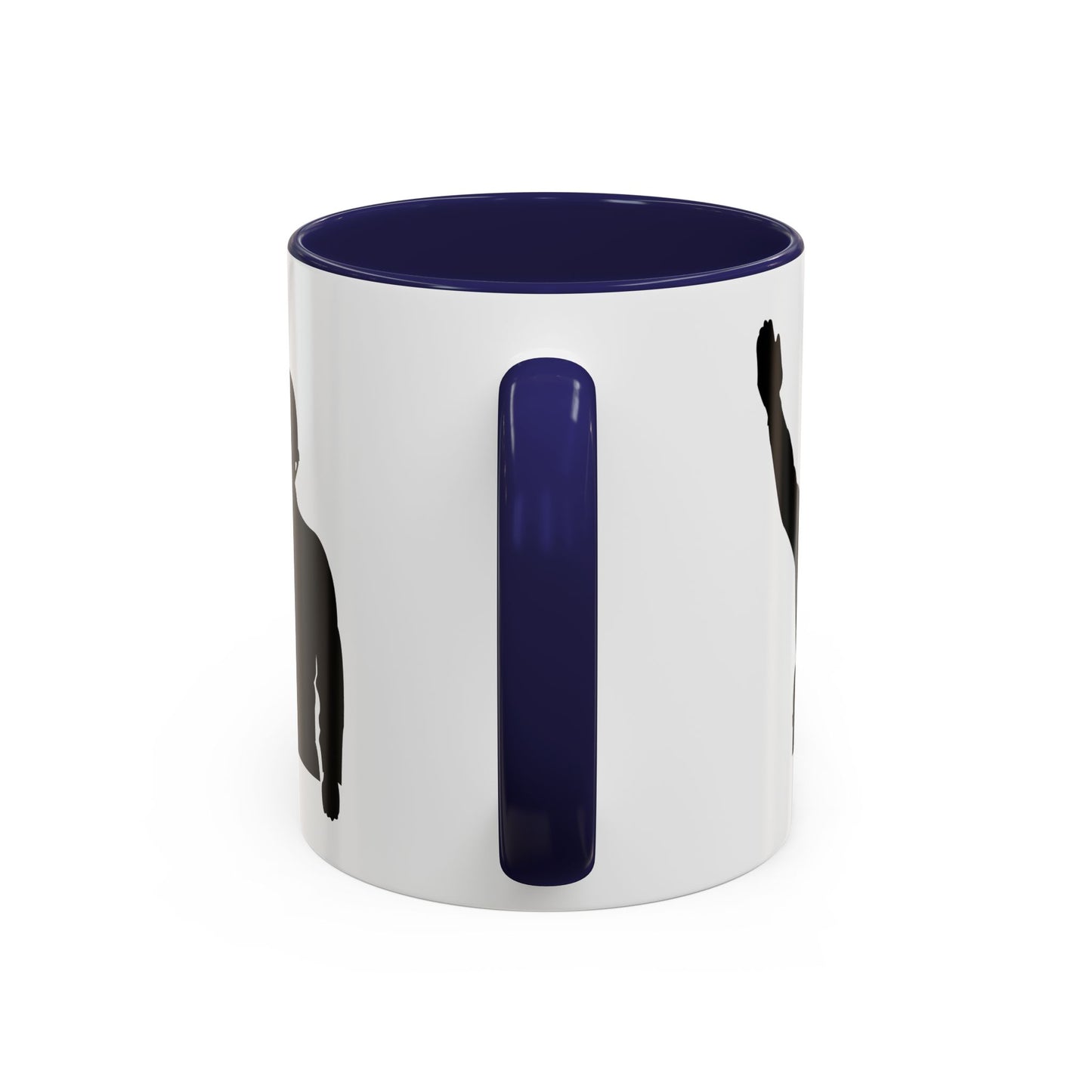 Accent Coffee Mug (11oz & 15oz) - Army - Soldier - Halt - Silhouette X 300