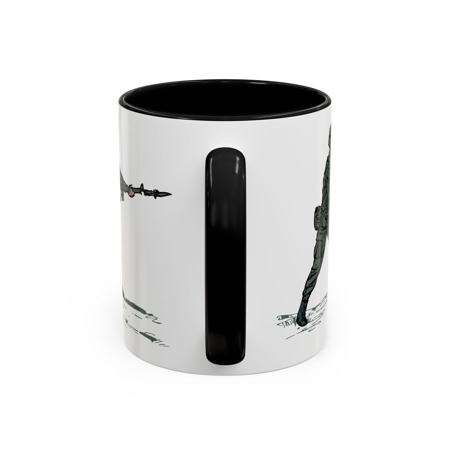 Accent Coffee Mug (11oz & 15oz) - Bayonet Training-Modified Thrust X 300