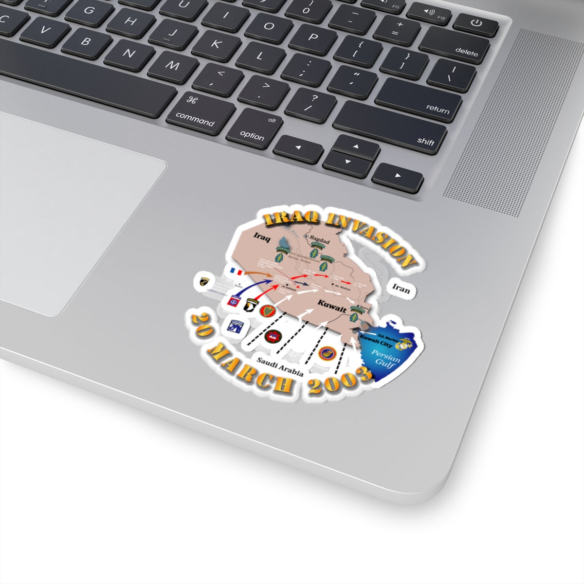Kiss-Cut Stickers - Iraq Invasion -2
