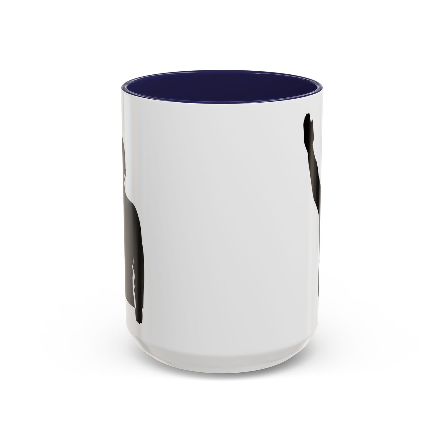 Accent Coffee Mug (11oz & 15oz) - Army - Soldier - Halt - Silhouette X 300