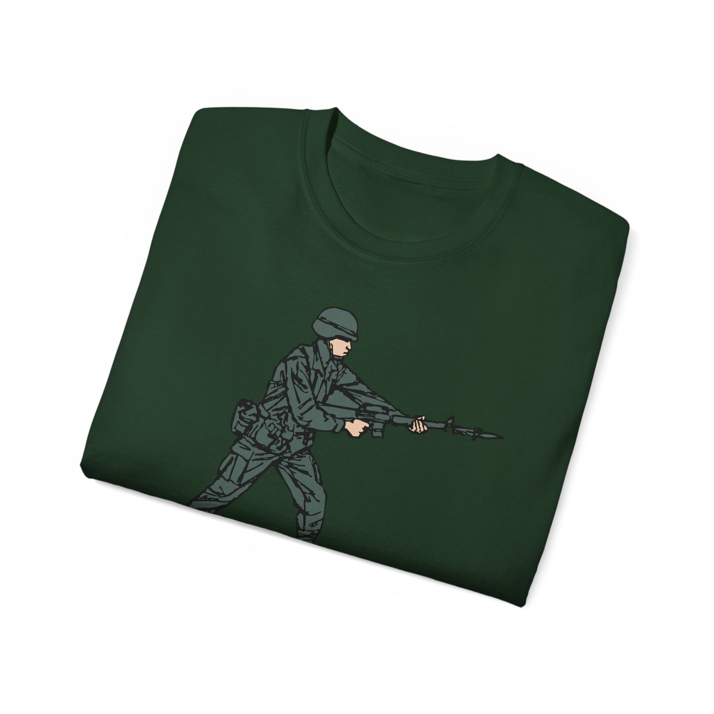 Unisex Ultra Cotton Tee - Bayonet Training-Modified Thrust X 300