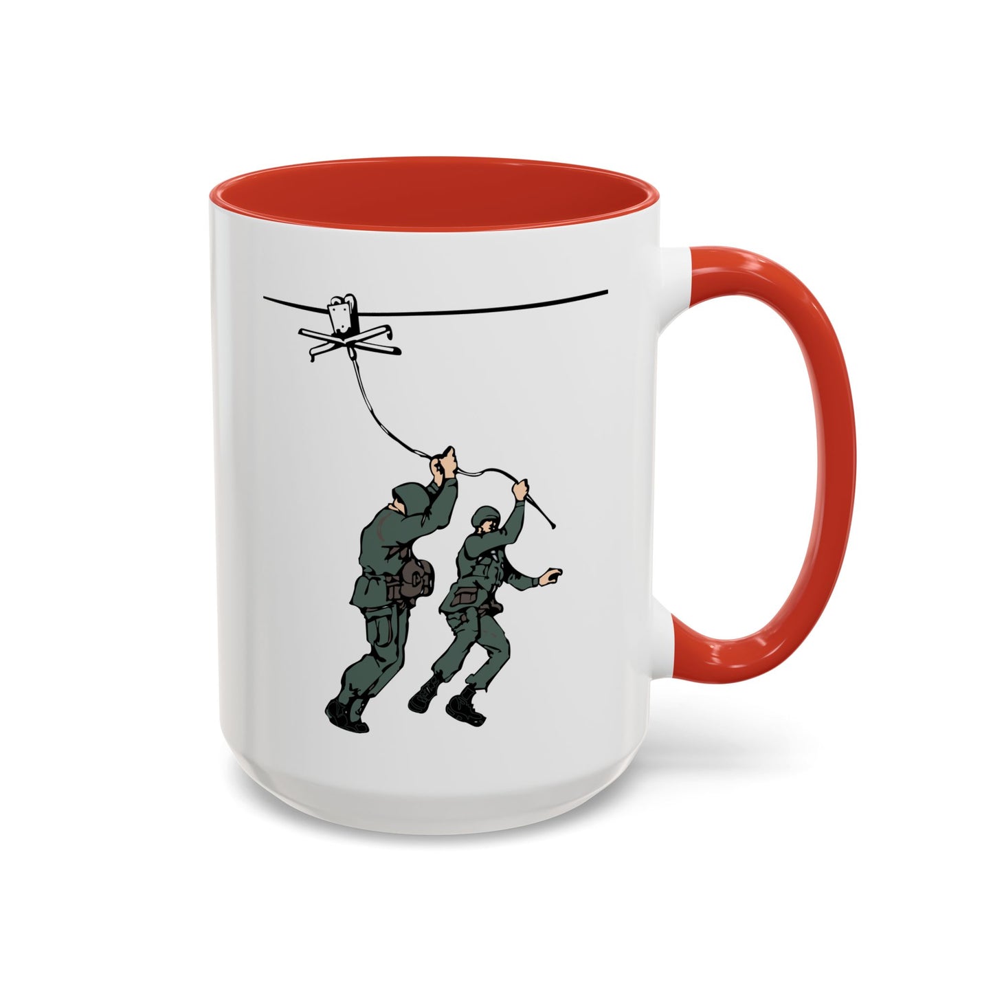 Accent Coffee Mug (11oz & 15oz) - Airborne - Lateral Drift Trainer X 300