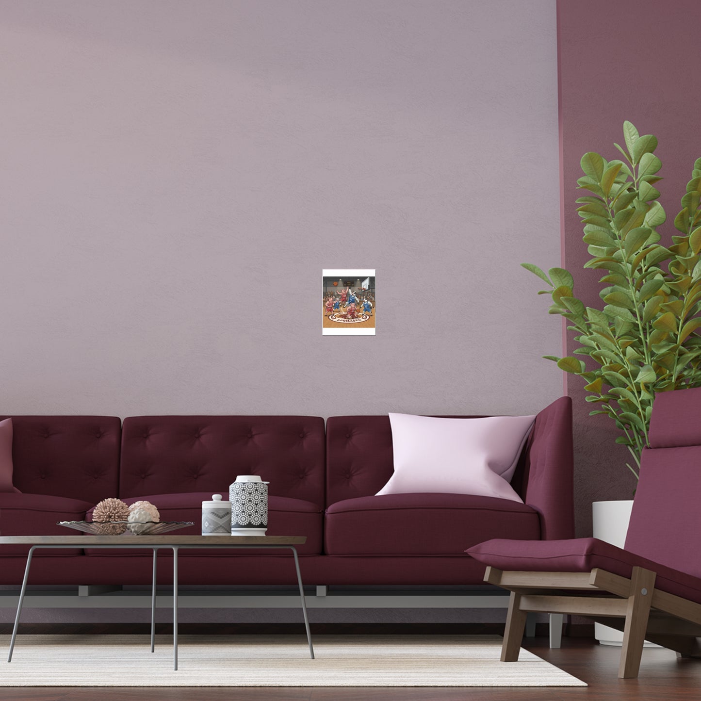 Indoor and Outdoor Silk Posters - Pigs vs Cows