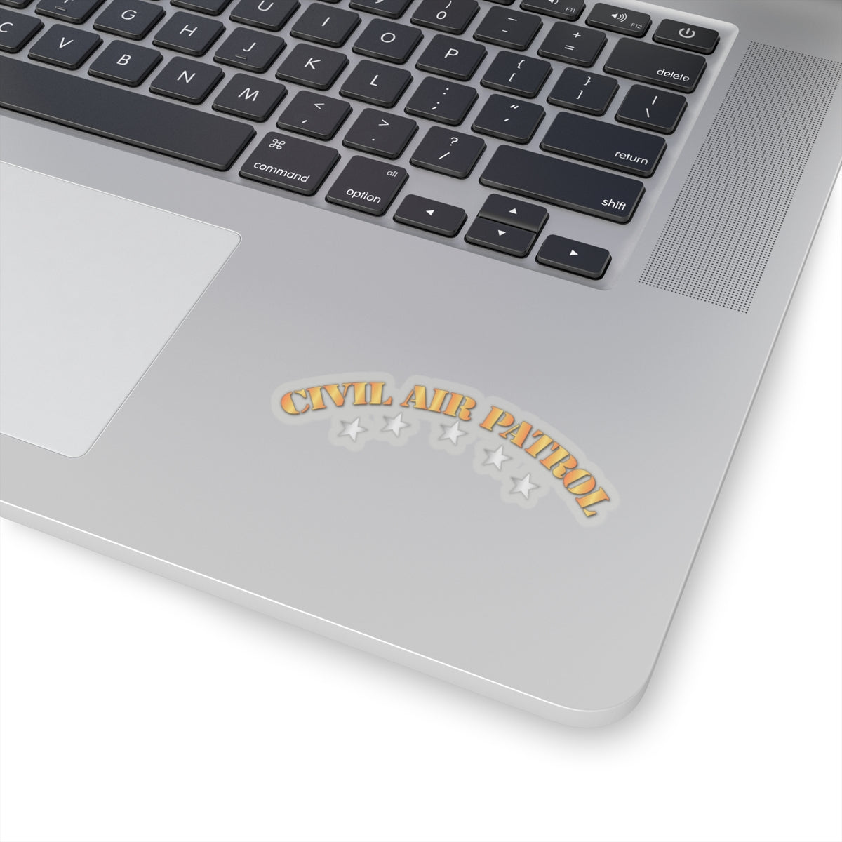 Kiss-Cut Stickers - CAP - Civil Air Patrol w Silver Stars