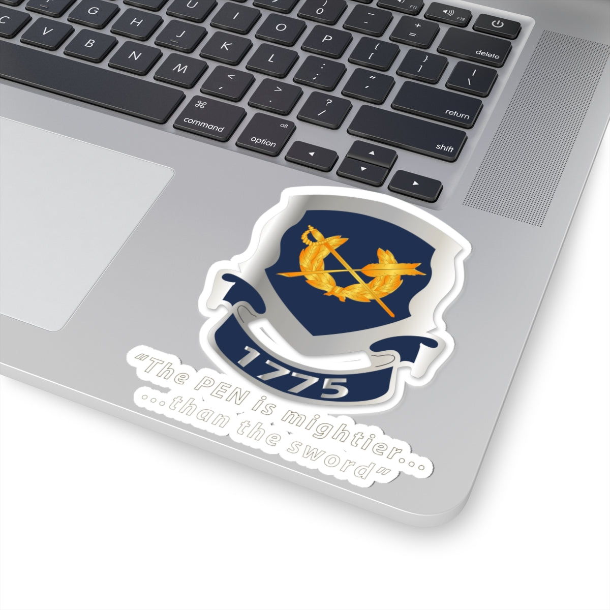 Kiss-Cut Stickers - Jag Corps Crest - Pen is Mighter X 300