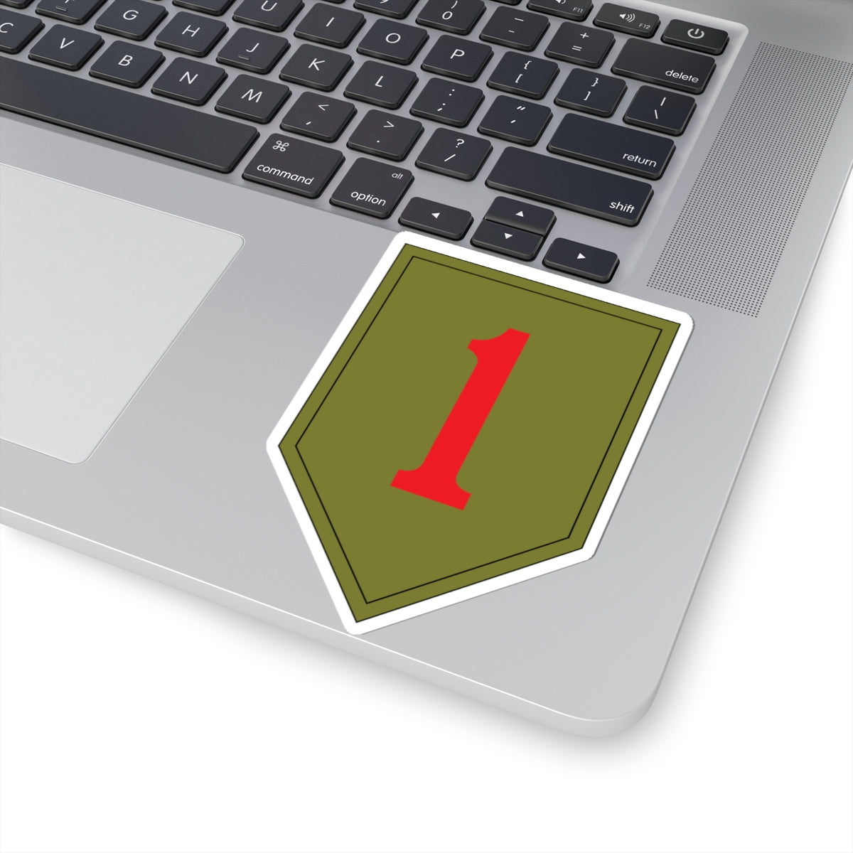 Kiss-Cut Stickers - SSI - 1st Infantry Division wo Txt X 300