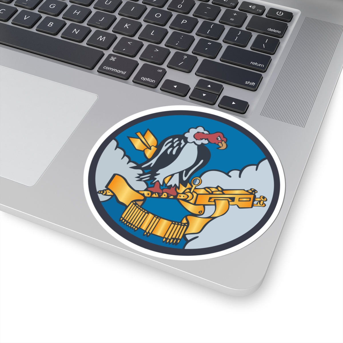 Kiss-Cut Stickers - 824th Bomb Squadron, 484th Bomb Group - 15th AAF wo Txt X 300