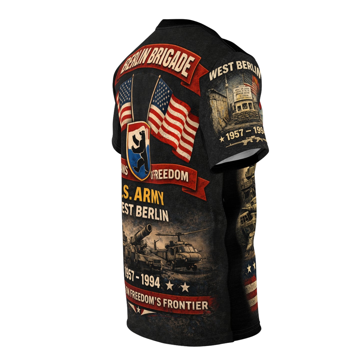 Berlin Brigade Veterans Tribute Tee — All-Over Print