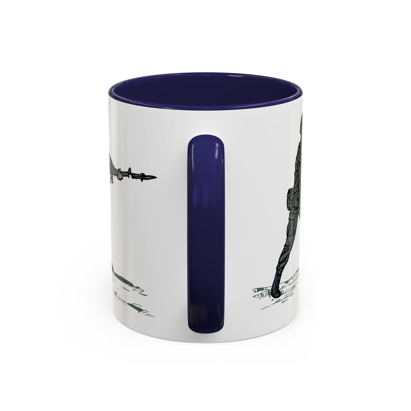 Accent Coffee Mug (11oz & 15oz) - Bayonet Training-Modified Thrust X 300