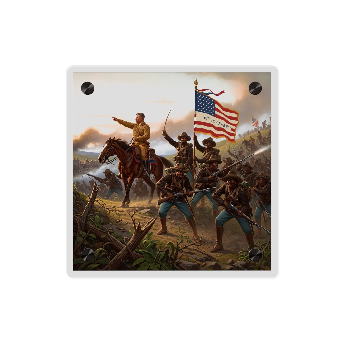 Acrylic Wall Art Panel - Charge up JanJuan Hill