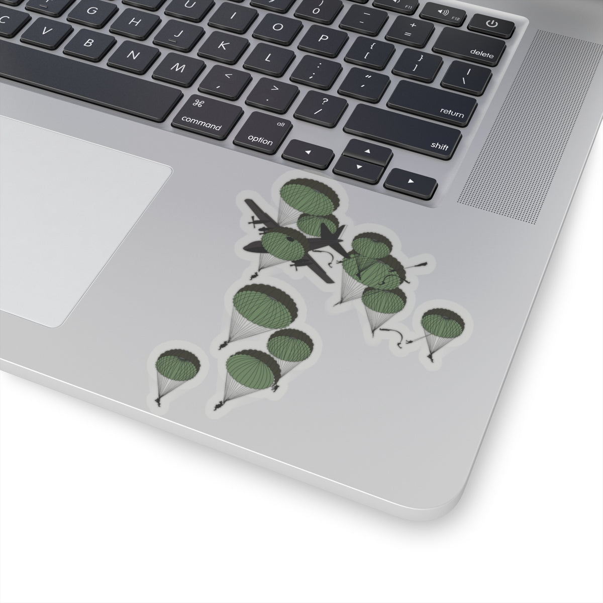 Kiss-Cut Stickers - Paratrooper - Mass Tac - 1 AC - 2 Doors - w Jumpers X 300