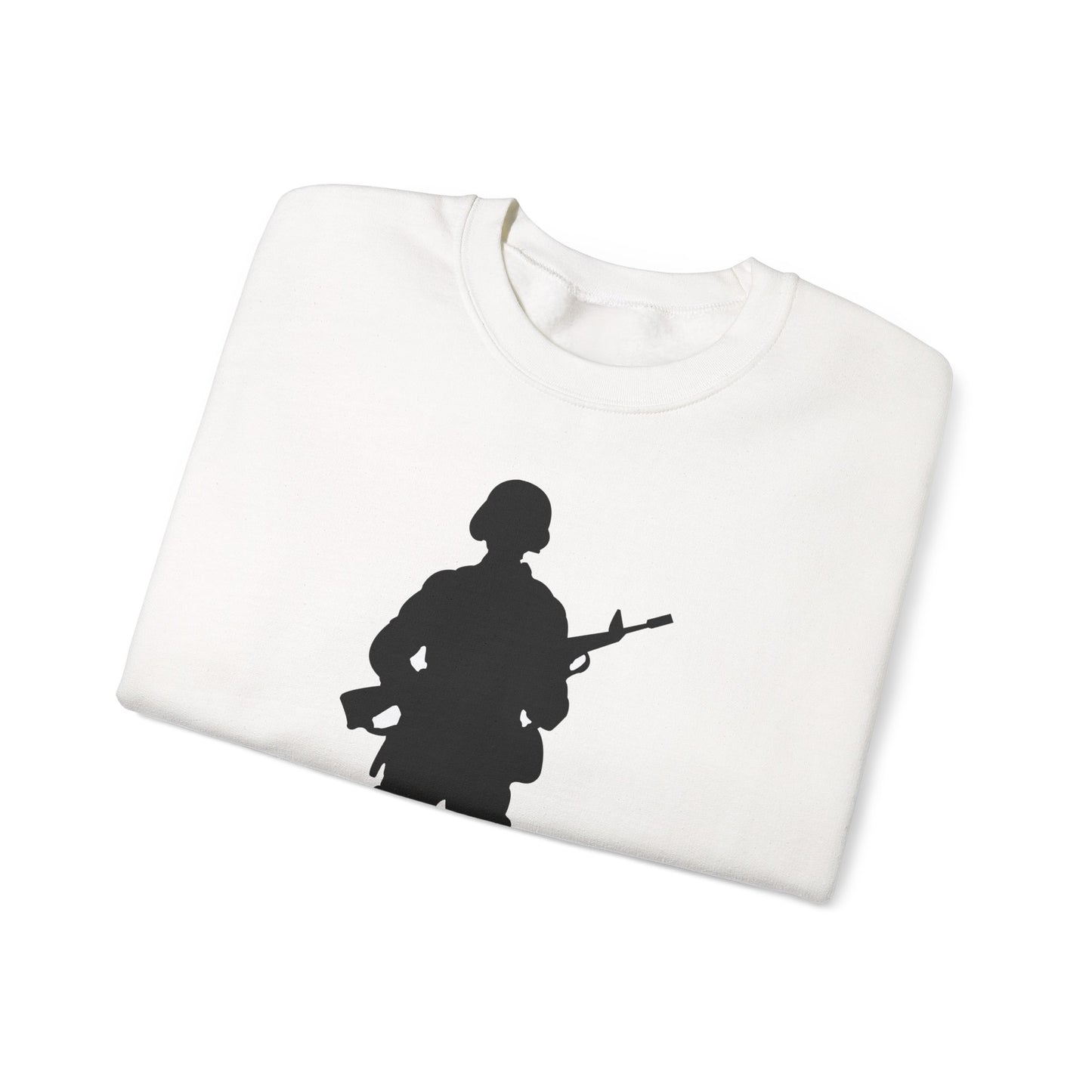 Crewneck Sweatshirt - Army - Soldier - Silhouette X 300