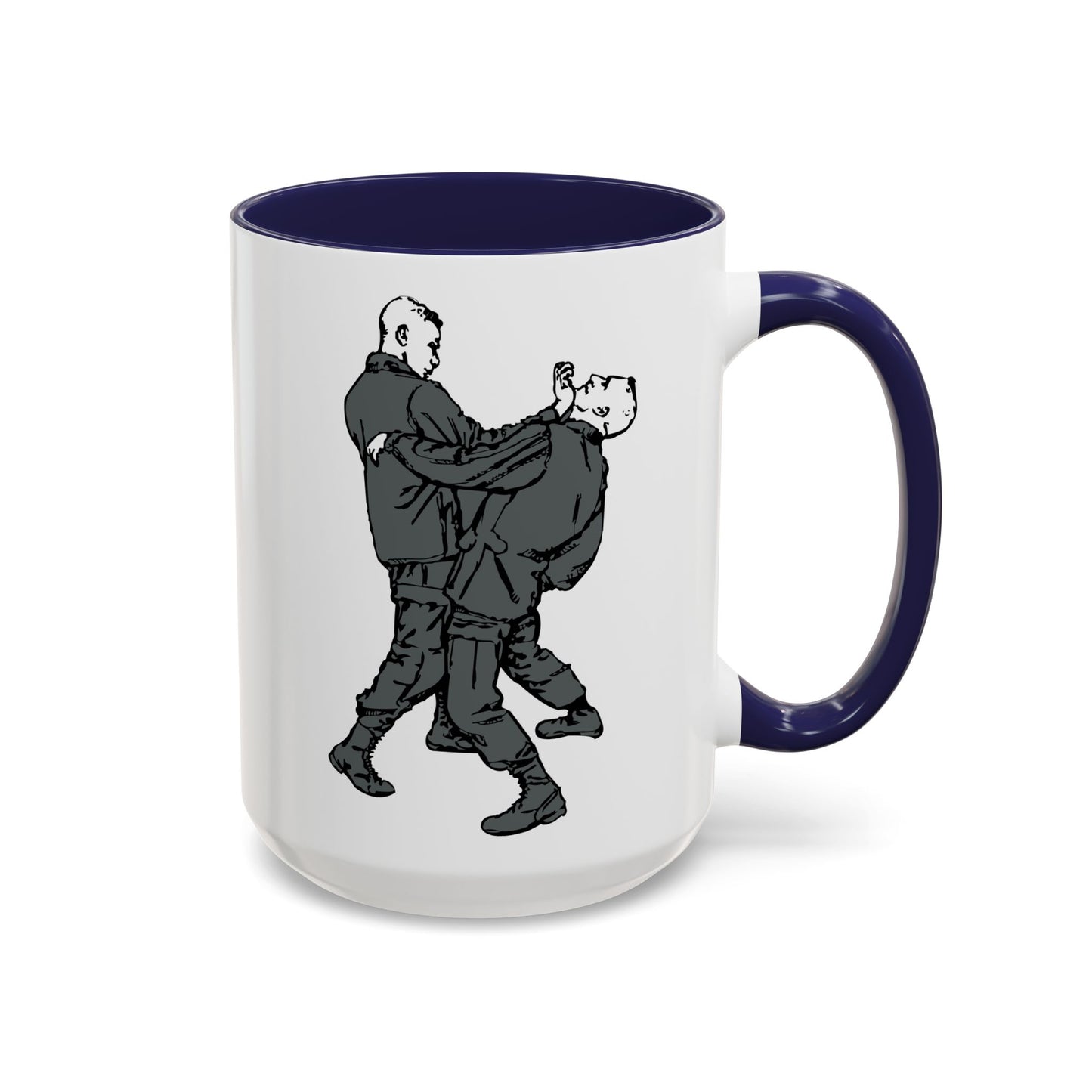 Accent Coffee Mug (11oz & 15oz) - Palm-Heel Strike to Chin X 300