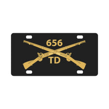 Load image into Gallery viewer, 656th Tank Destroyer Battalion wo Txt X 300 Classic License Plate
