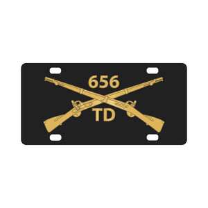 656th Tank Destroyer Battalion wo Txt X 300 Classic License Plate