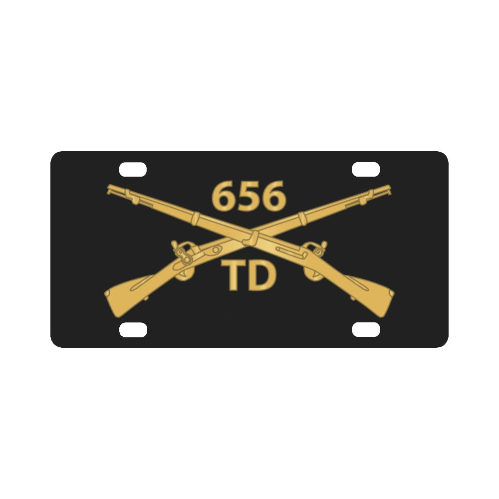 656th Tank Destroyer Battalion wo Txt X 300 Classic License Plate